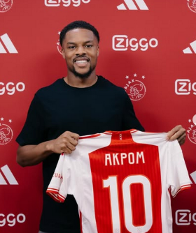 Ajax inform Akpom via WhatsApp message he is now persona non grata at the club